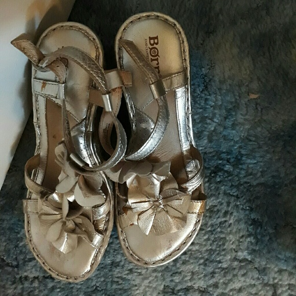 Born leather wedges - Picture 2 of 4